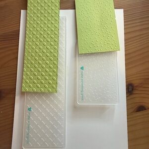 Make something great embossing folders